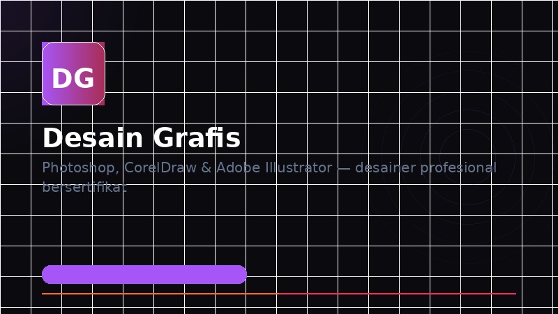 Kursus Desain Grafis Majalengka: Photoshop, CorelDraw, dan Illustrator Bersertifikat